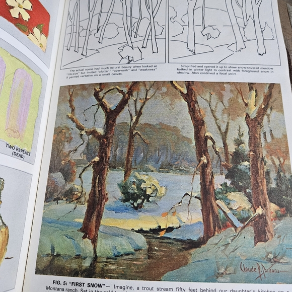 Common Faults in Oil Painting by Claude Parsons #125 Walter Foster How to VTG - Picture 12 of 16